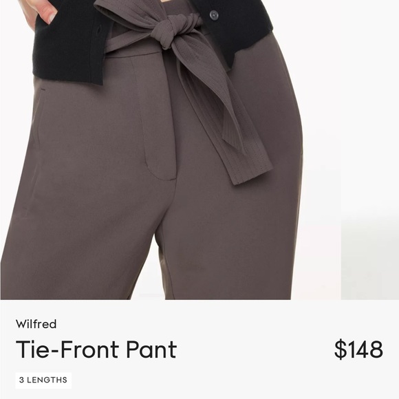 Wilfred Tie-Front Jallade Pant - Picture 3 of 3
